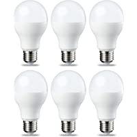 Amazon Basics Bombilla LED Esférica E27- 14W (equivalente a 100W)- Blanco Cálido - 6 unidades